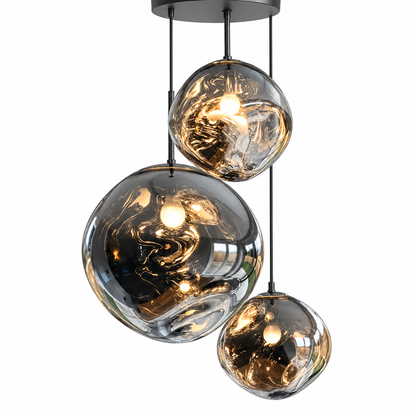 Aurelia Molten Globe Pendant Light