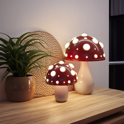 Aurelia Mushroom Glow Table Lamp