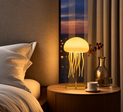 Aurora Jellyfish LED Mood Lamp – Color Changing Night Light