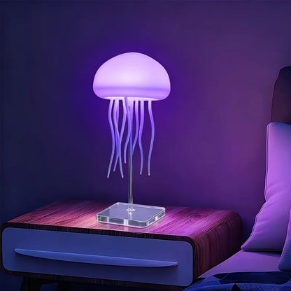 Aurora Jellyfish LED Mood Lamp – Color Changing Night Light