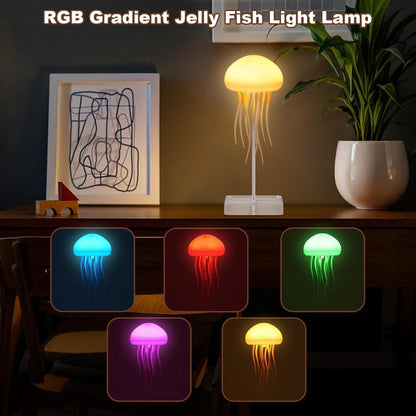 Aurora Jellyfish LED Mood Lamp – Color Changing Night Light