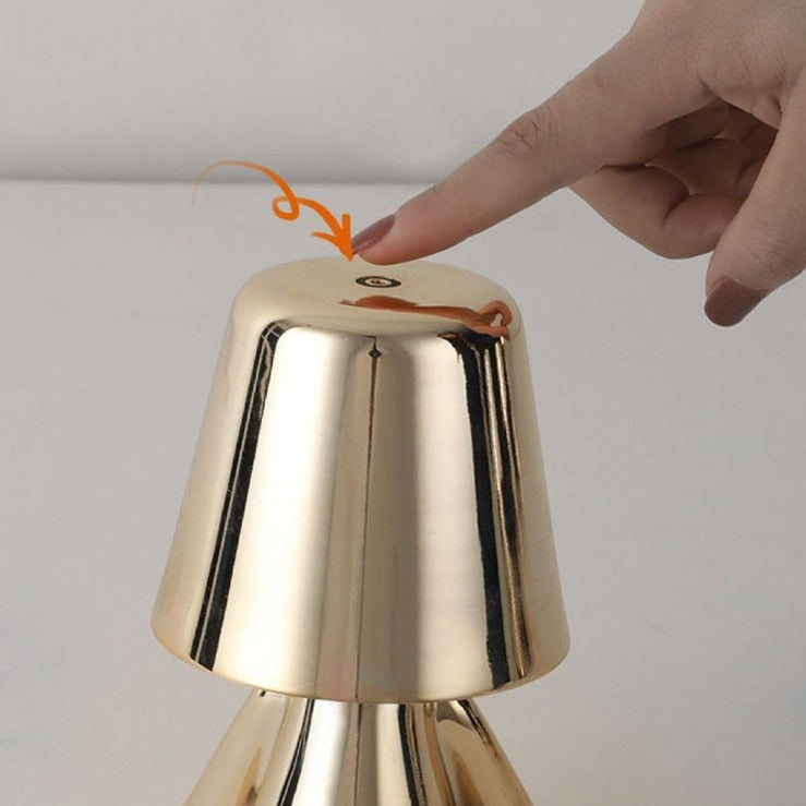 Milo Gold Figurine Cordless Table Lamp